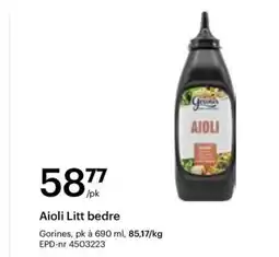 Storcash Aioli litt bedre tilbud