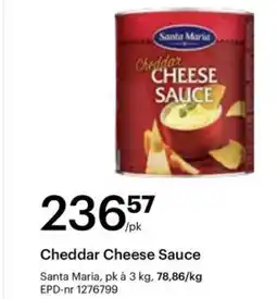 Storcash Cheddar Cheese Sauce tilbud
