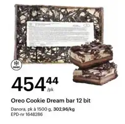 Storcash Oreo Cookie Dream bar 12 bit tilbud