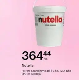 Storcash Nutella tilbud
