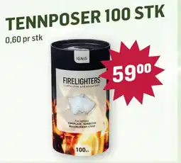 Holdbart Tennposer 100 stk tilbud