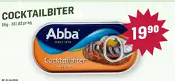 Holdbart Cocktailbiter tilbud