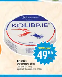 Eurocash Brieost Wernerssons tilbud