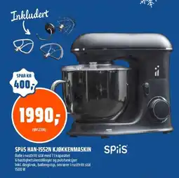 Coop Obs Spiis Han-1552N kjøkkenmaskin tilbud