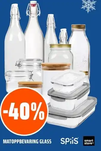 Coop Obs Matoppbevaring glass tilbud