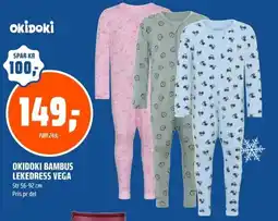 Coop Obs Okidoki Bambus lekedress vega tilbud