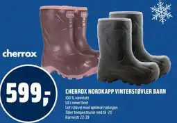 Coop Obs Cherrox Nordkapp vinterstøvler barn tilbud