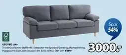 JYSK GEDVED sofa tilbud
