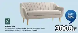 JYSK EGEDAL sofa tilbud