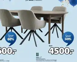 JYSK MARSTRAND spisebord tilbud