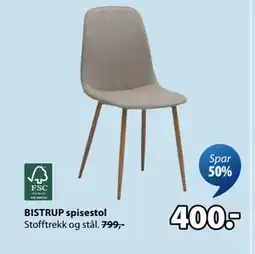 JYSK BISTRUP spisestol tilbud