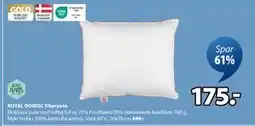 JYSK ROYAL NORDIC fiberpute tilbud
