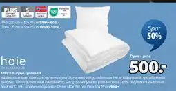 JYSK UNIQUE dyne-/putesett tilbud