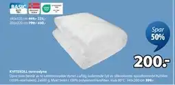 JYSK KVITEKOLL termodyne tilbud