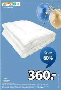 JYSK OKSHORNET fiberdyne tilbud