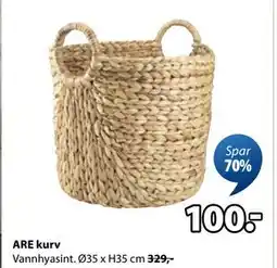 JYSK ARE kurv tilbud