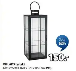 JYSK VILLADS lyslykt tilbud