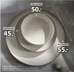 JYSK FERDUS skål tilbud