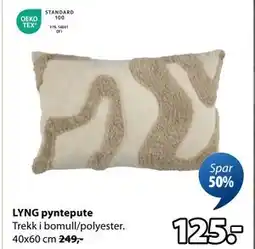 JYSK LYNG pyntepute tilbud