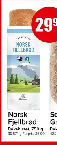 Spar Norsk Fjellbrød tilbud
