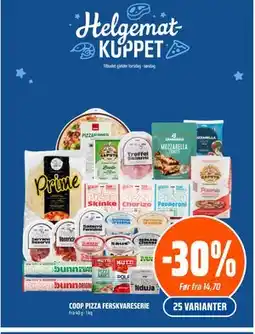 Coop Obs COOP PIZZA FERSKVARESERIE tilbud