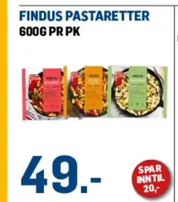 Price Lagerbutikk Findus pastaretter tilbud