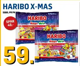 Price Lagerbutikk Haribo x-mas tilbud