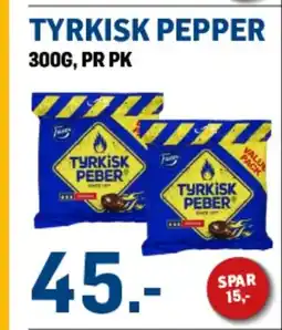 Price Lagerbutikk Tyrkisk pepper tilbud