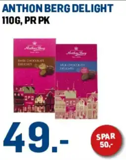 Price Lagerbutikk Anthon berg delight tilbud