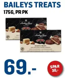 Price Lagerbutikk Baileys treats tilbud