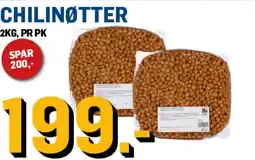 Price Lagerbutikk Chilinøtter tilbud