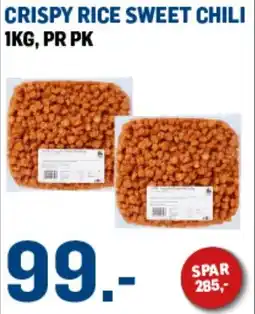 Price Lagerbutikk Crispy rice sweet chili tilbud