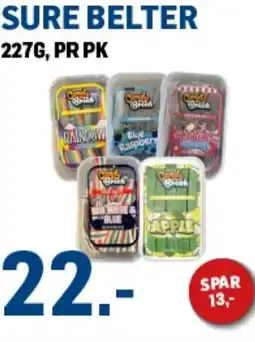 Price Lagerbutikk Sure belter tilbud