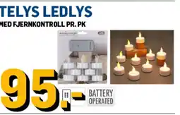 Price Lagerbutikk Telys ledlys tilbud