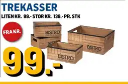 Price Lagerbutikk Trekasser tilbud
