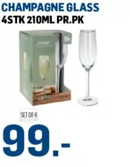 Price Lagerbutikk Champagne glass tilbud