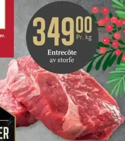 CC Mat Entrecôte av storfe tilbud