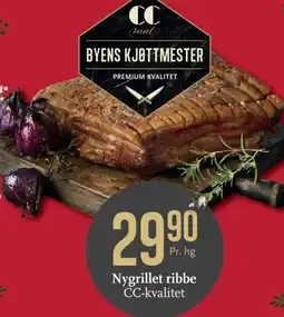 CC Mat Nygrillet ribbe CC-kvalitet tilbud