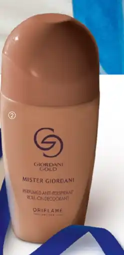 Oriflame Giordani Gold Mister Giordani Perfumed Anti-perspirant Roll-On Deodorant tilbud