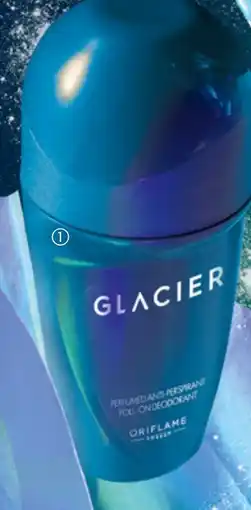 Oriflame Glacier Perfumed Anti-perspirant Roll-On Deodorant tilbud