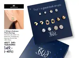 Oriflame Winter's Embrace 7 Pairs Earrings tilbud