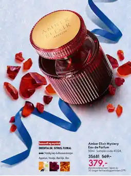 Oriflame Amber Elixir Mystery Eau de Parfum tilbud