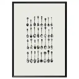 IKEA KnoppÄng Ramme med bilde, souvenirsamling, 50x70 cm tilbud