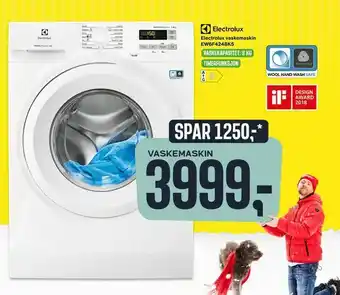 Skousen Electrolux vaskemaskin EW6F4248K5 tilbud