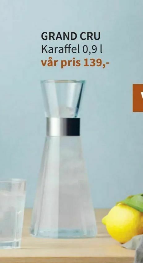 Tilbords Grand cru Karaffel 0,9 l tilbud