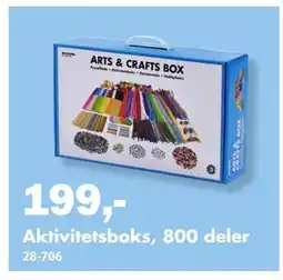 Biltema Aktivitetsboks, 800 deler tilbud
