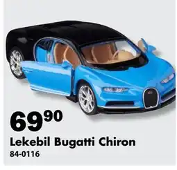 Biltema Lekebil Bugatti Chiron tilbud