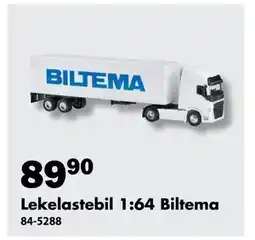 Biltema Lekelastebil 1:64 Biltema tilbud