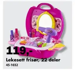 Biltema Lekesett frisør, 22 deler tilbud