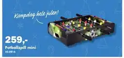 Biltema Fotballspill mini tilbud